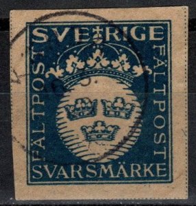 Sweden Military Reply Stamp F-VF Used (X2742)