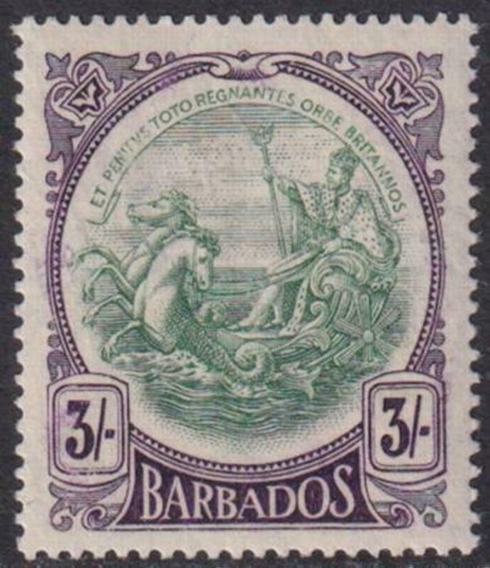 Barbados 1918 SC 139a MNH Set 