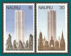 Nauru 1977 Nauru House, MNH  #150-151,SG159-SG160