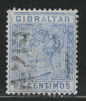 Gibraltar Scott # 32, used