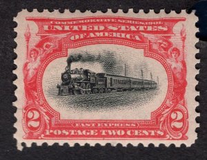 US #295 Very Fine/Extra Fine. Original Gum. Never Hinged.