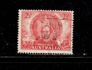 AUSTRALIA #203 1946 2 1/2p SIR THOMAS MITCHELL F-VF USED c