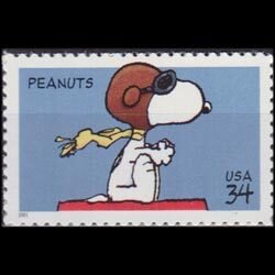 U.S.A. 2001 - Scott# 3507 Peanuts Comic-Snoopy Set of 1 NH