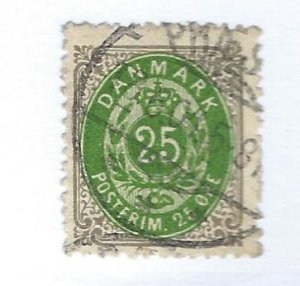 Denmark SC#50 Used F-VF SCV$19.50...Grab a Bargain!