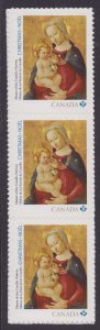 Canada 2955 Christmas Castello Nativity P vert strip 3 MNH 2016