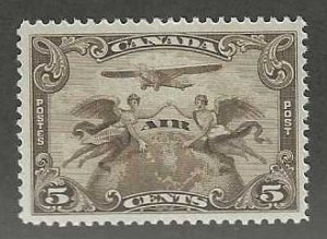 Canada #C1 MNH single, Allegory - two winged figures against globe, issued 1928