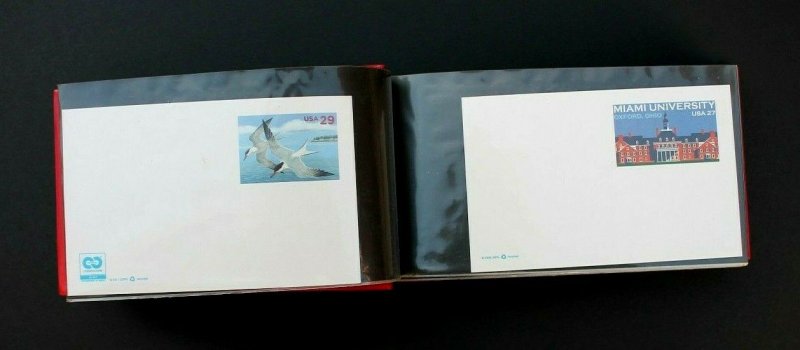 US MINT Postal Card Collection Large Lot of 110 MNH Cards in Lighthouse Album