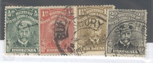 Rhodesia (1890-1923) #119-22a Used Multiple