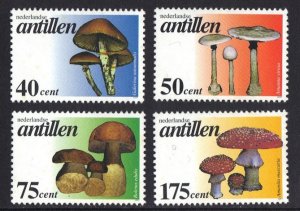 Netherlands Antilles #780-783  MNH  1997  mushrooms