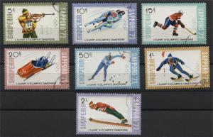 ALBANIA  WINTER OLYMPIC GAMES SAPPORRO 1972  U SET