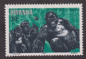 Rwanda 1159 Gorillas 1983