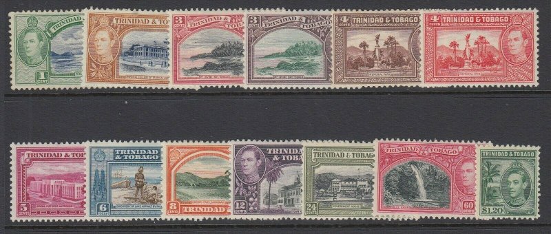 Trinidad & Tobago, Scott 50-60 (SG 246-255), MLH/HR (246-47 MNG)