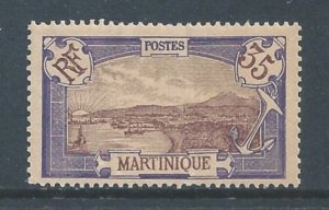 Martinique #81 MH 35c View of Fort-De-France