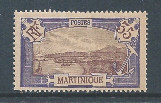 Martinique #81 MH 35c View of Fort-De-France
