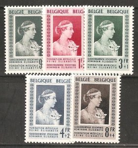 Belgium SC B498-502 MNH