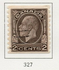 Canada 1932-33 Early Issue Fine Used 2c. Imperf x Perf 8.5 NW-122136