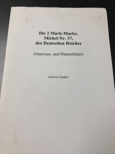 13 German Stamp Refrence Books