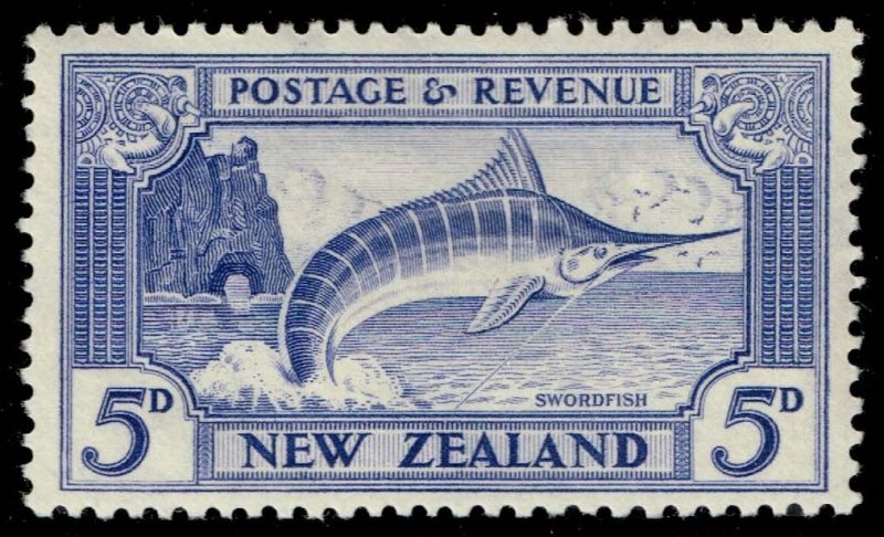New Zealand #210 Striped Marlin; Unused