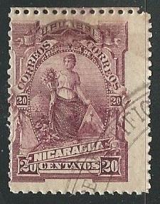 Nicaragua // Scott # 34 - Used