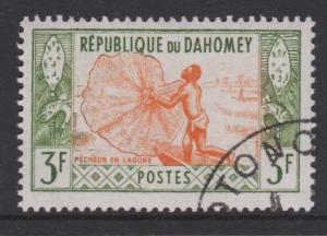 Dahomey Sc#141-144 Used