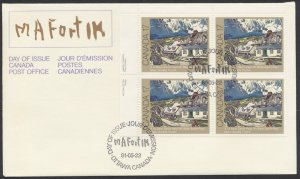 1981 #887-889 Set of 3 Canadian Painters FDCs, Plate Blocks, CPC Cachets