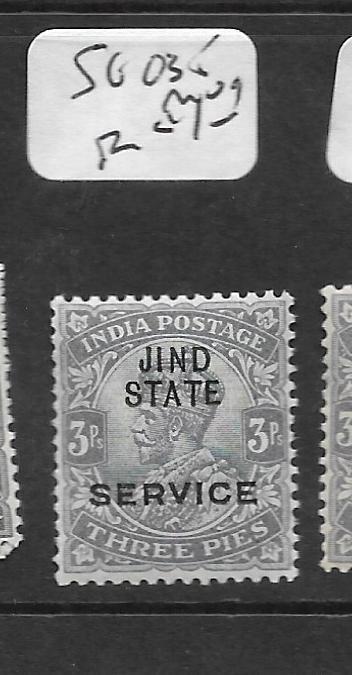 INDIA JIND (P2601B) KGV 3P  SERVICE SG O35  MOG