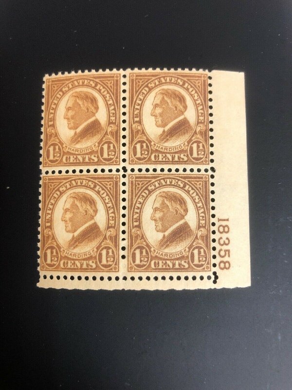 633 Plate Block Superb Mint Never Hinged