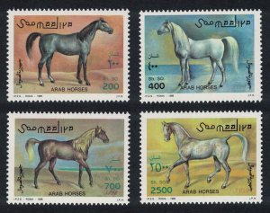 Somalia Arabian Horses 4v 1996 MNH MI#588-591