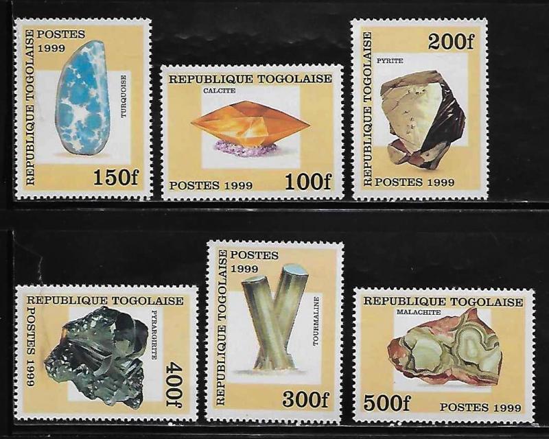 Togo 1856-61 Minerals Mint NH