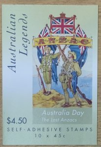 AUSTRALIA BOOKLET 2000 AUSTRALIAN LEGENDS