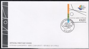 Cyprus 2012 Cyprus presidency of the E.U. FDC.