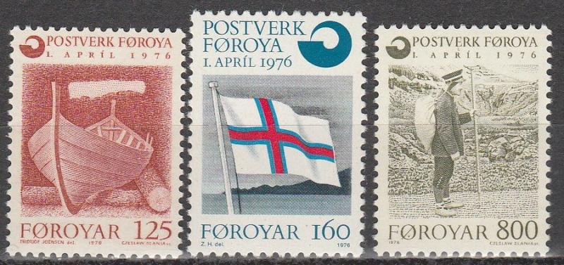 Faroe Is #21-3  MNH  CV $4.75 (S719)