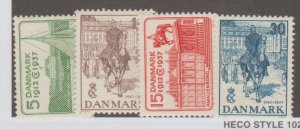 Denmark Scott #258-261 Stamp - Mint Set