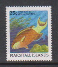 Marshall Islands 174 1988 Fish MNH
