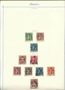 India  /  Ceylon / Philippines   old big  lot   used