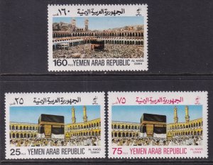 Yemen 375-377 MNH VF