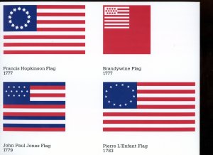 2000 U S Scott #UX320a//UX336a Postal Crds Stars and Stripes Type Sheets of 4 NH