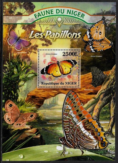 Niger #1169 MNH S/Sheet - Butterflies