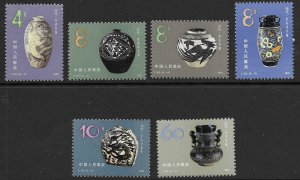 China- PRC 1671-76    1981  set  6  VF NH