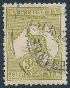 Australia sc# 5 - Used Kangaroo - Cancelled 23-Sep-14