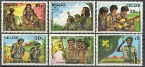 Belize Stamp 638-643  - Scouting, 75th anniversary