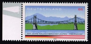 Germany 2003,Sc.#2245 MNH Salzach River Bridge, Laufen - Oberndorf