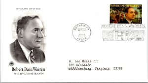 FDC 2005 SC #3906-3909 Robert Penn Warren - Guthrie, Ky - Single - J2908