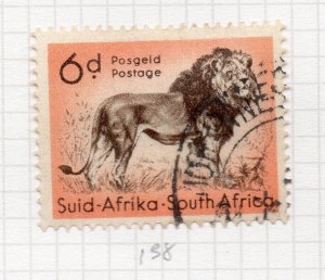 South Africa 1954 Animals Issue Fine Used 6d. NW-208415