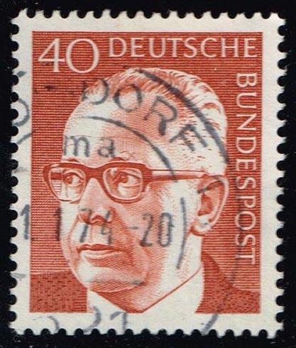 Germany #1032 Gustav Heinemann; Used (0.25)