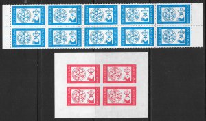 SCOUTING Cinderella Stamp Collection Mint Never Hinged Singles Sheets Imperfs