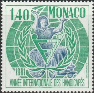 Monaco, #1281  MNH  From 1981