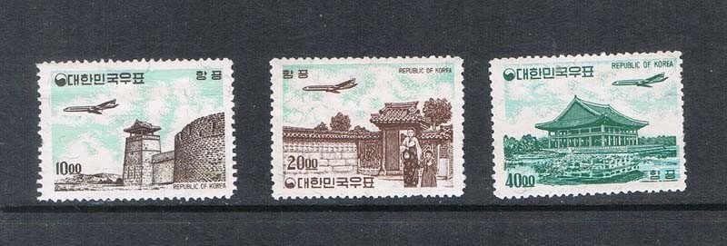 Korea 1964 C32-C34 set MH