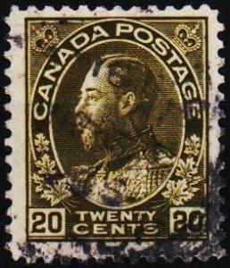 Canada. 1912  20c S.G.212. Fine Used