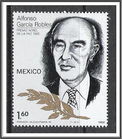 Mexico #1307 Alfonso Robles MNH